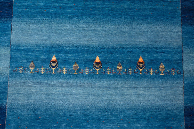 インド ロリバフト 絨毯 299x250cm - ウールラグ