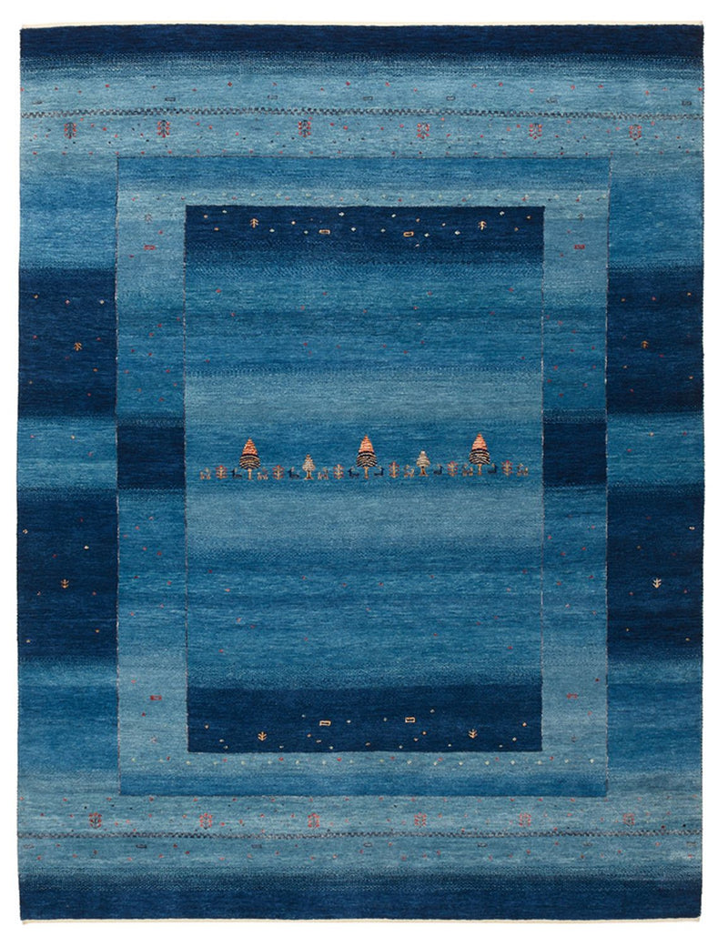 インド ロリバフト 絨毯 232x177cm - ウールラグ