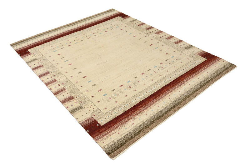 インド ロリバフト 絨毯 199x155cm - ウールラグ