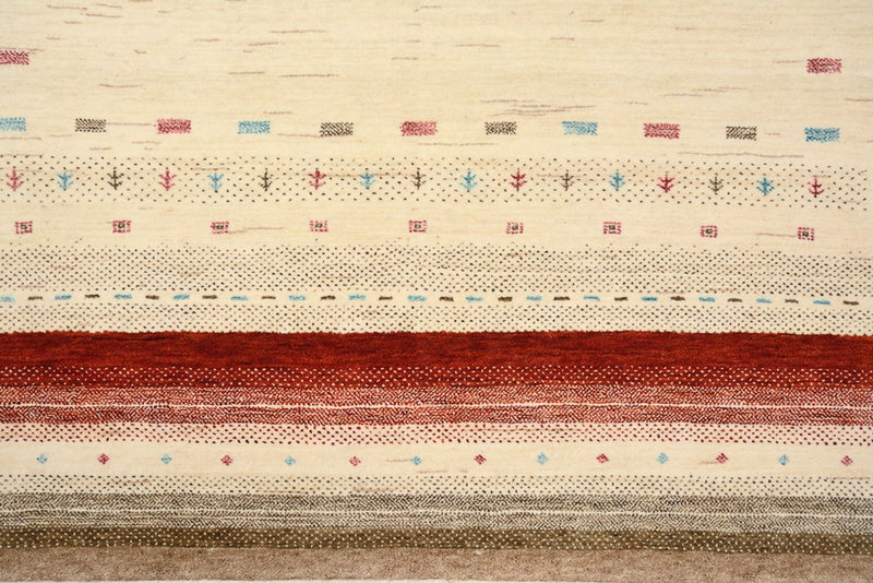 インド ロリバフト 絨毯 194x154cm - ウールラグ