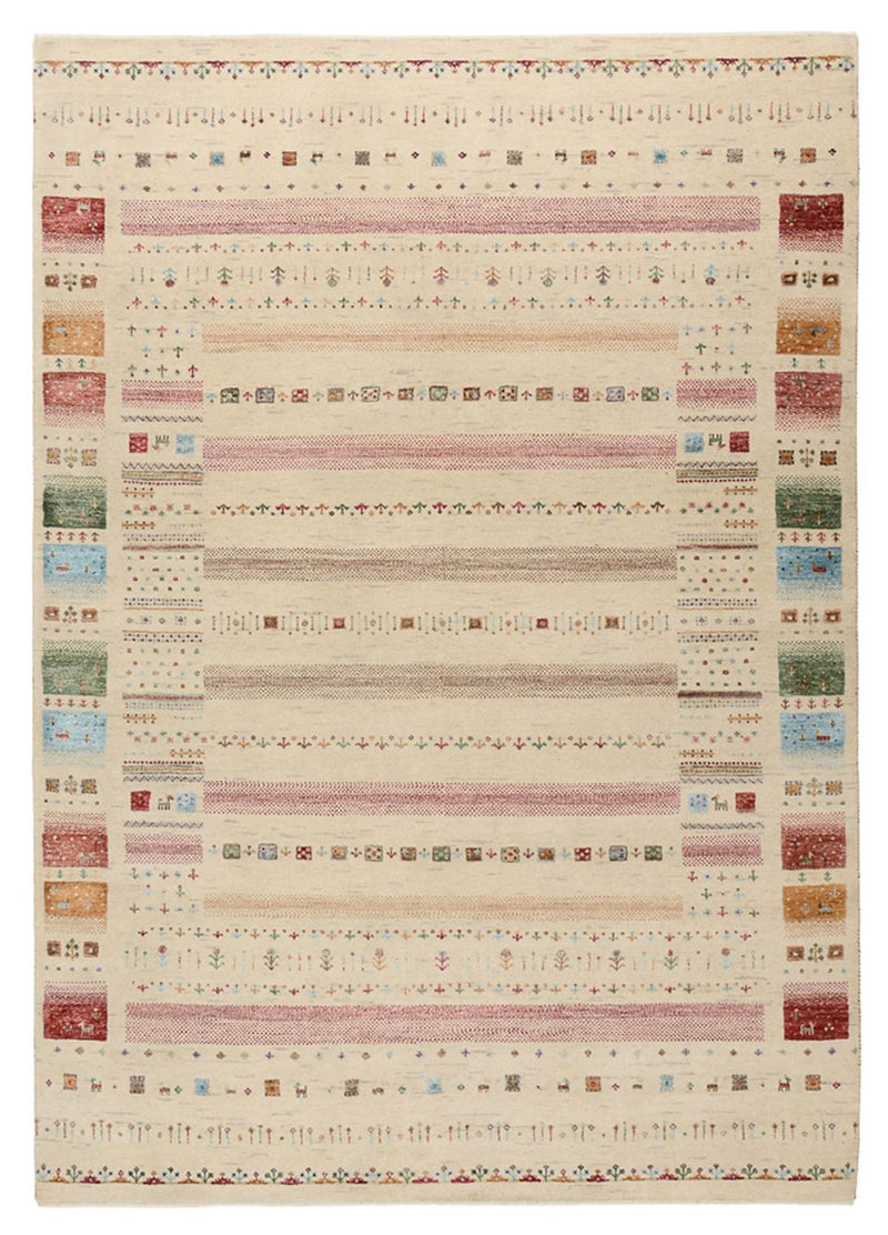 インド ロリバフト 絨毯 246x174cm - ウールラグ