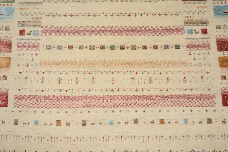 インド ロリバフト 絨毯 246x174cm - ウールラグ