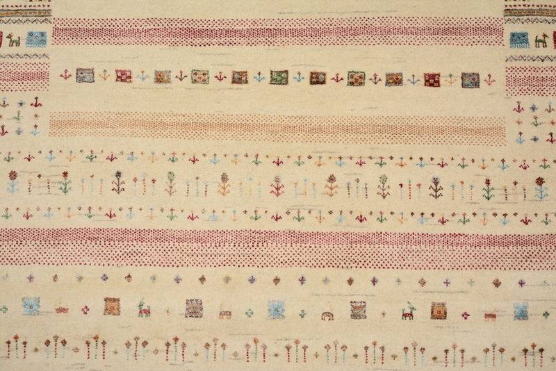 インド ロリバフト 絨毯 201x155cm - ウールラグ