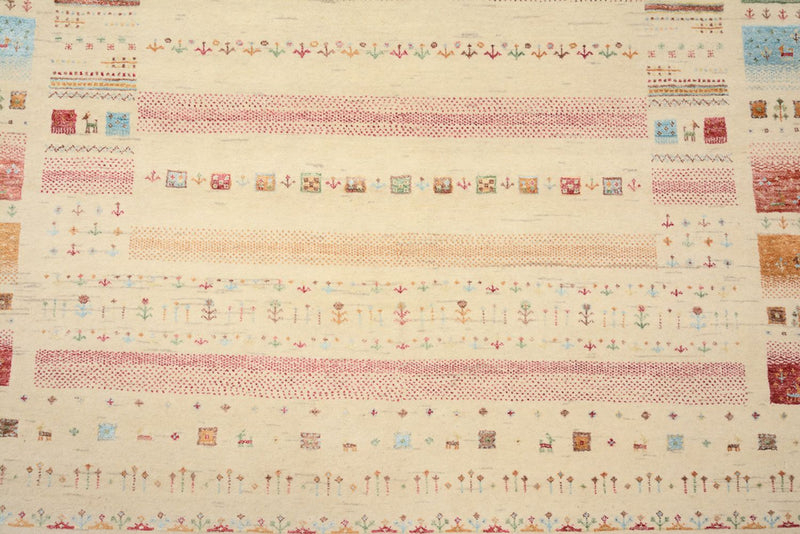 インド ロリバフト 絨毯 206x149cm - ウールラグ