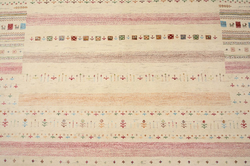 インド ロリバフト 絨毯 356x251cm - ウールラグ