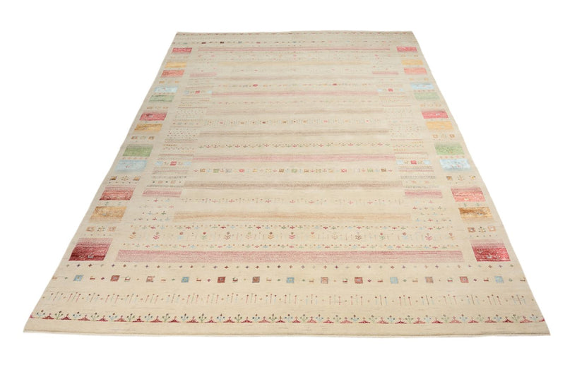 インド ロリバフト 絨毯 356x251cm - ウールラグ