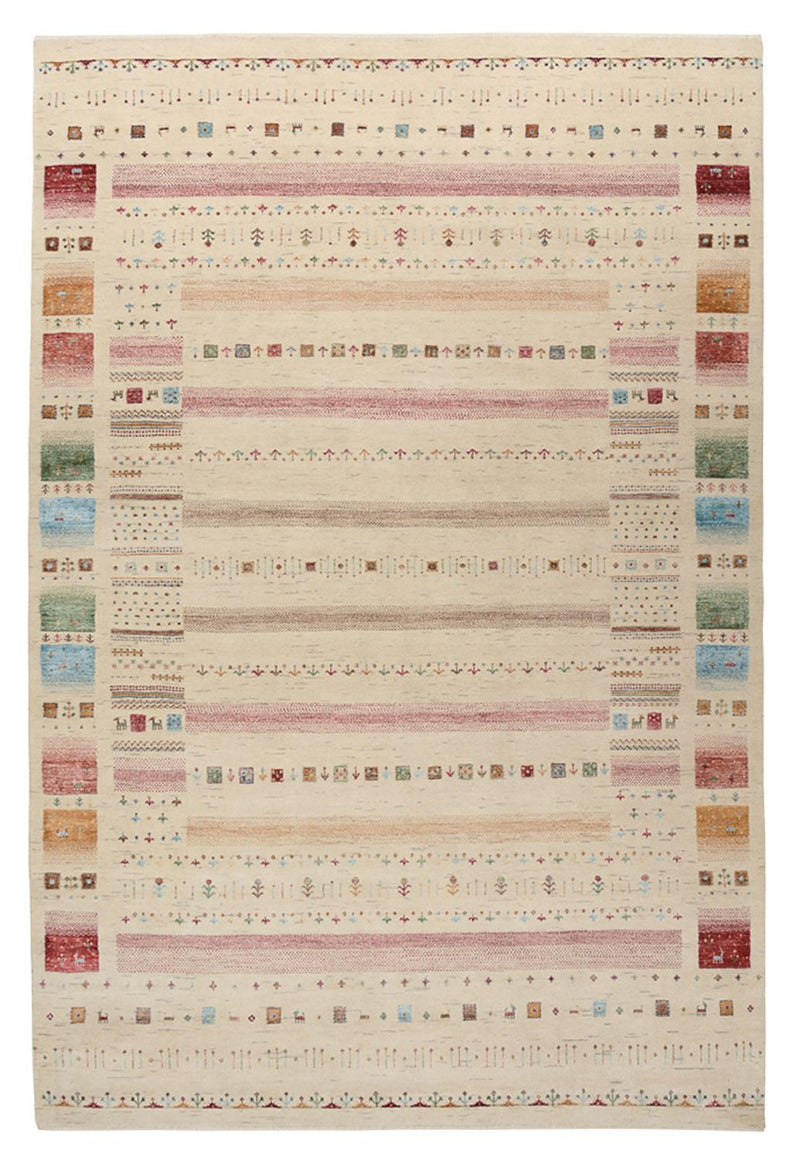 インド ロリバフト 絨毯 304x203cm - ウールラグ