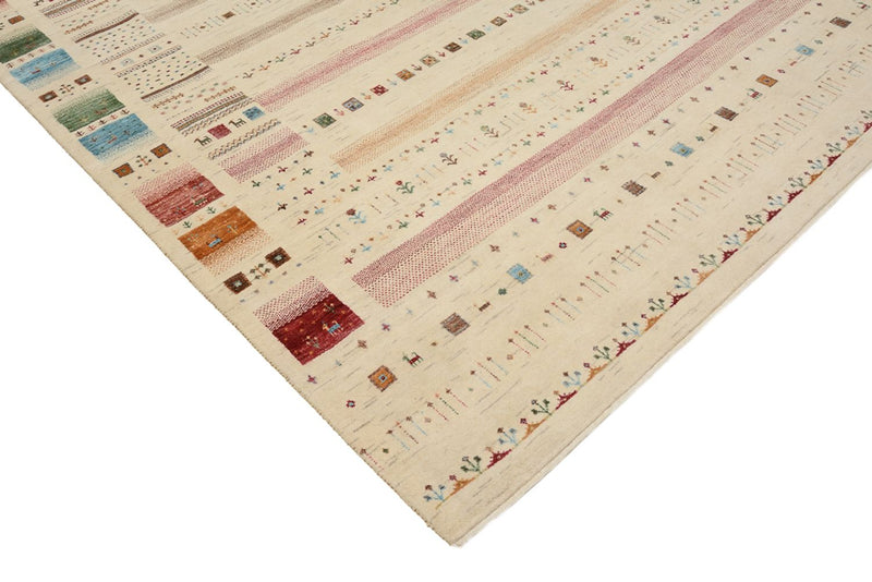 インド ロリバフト 絨毯 304x203cm - ウールラグ