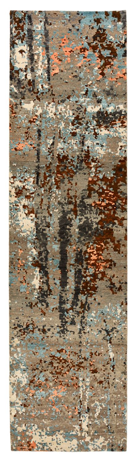 デザイナー絨毯 305x78cm - デザイナーラグ