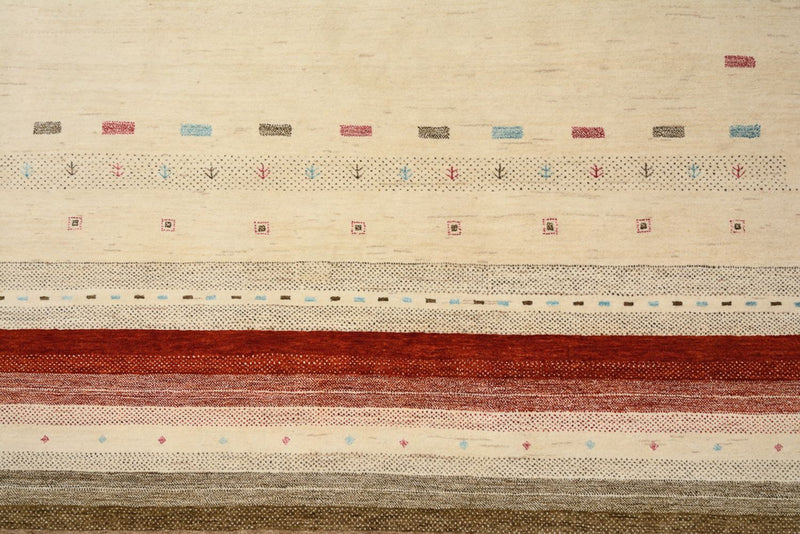 インド ロリバフト 絨毯 300x254cm - ウールラグ
