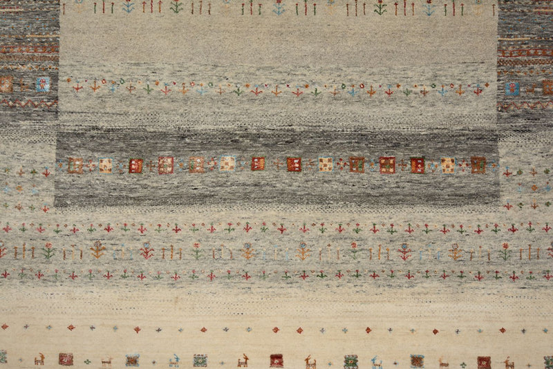 インド ロリバフト 絨毯 244x177cm - ウールラグ