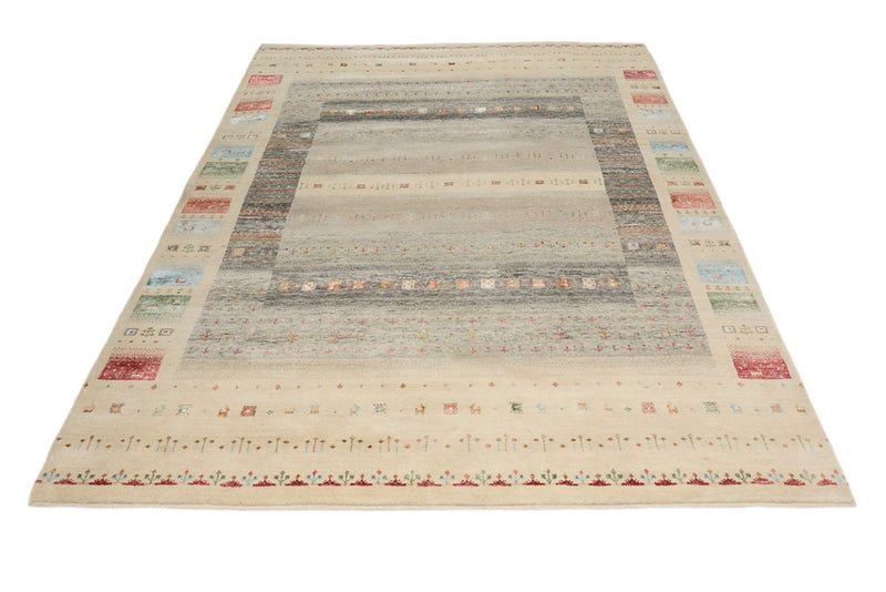インド ロリバフト 絨毯 244x177cm - ウールラグ