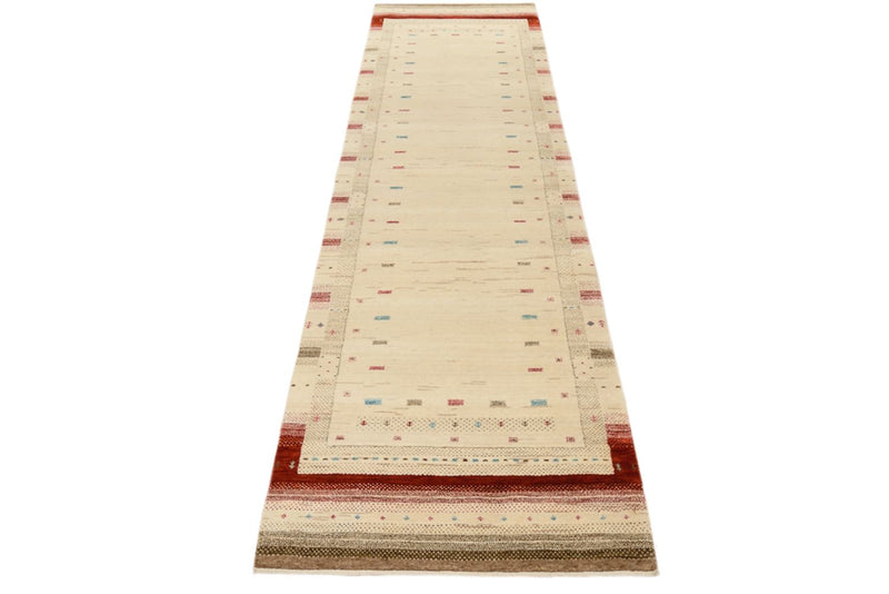 インド ロリバフト 絨毯 298x83cm - ウールラグ