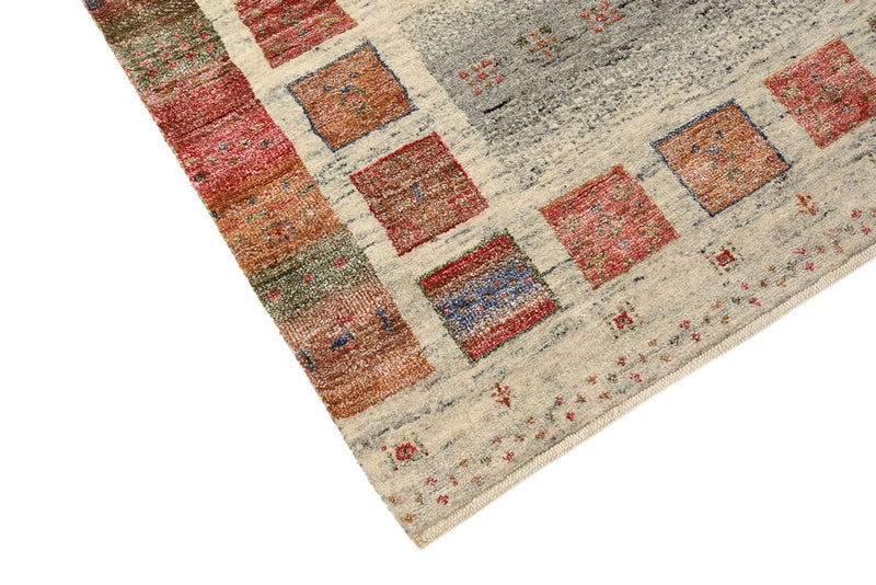 インド ロリバフト 絨毯 142x76cm - ウールラグ