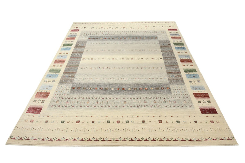 インド ロリバフト 絨毯 351x248cm - ウールラグ