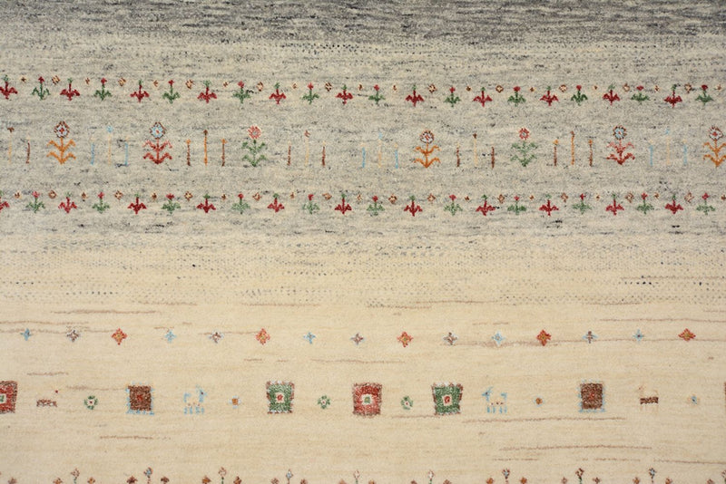 インド ロリバフト 絨毯 351x248cm - ウールラグ
