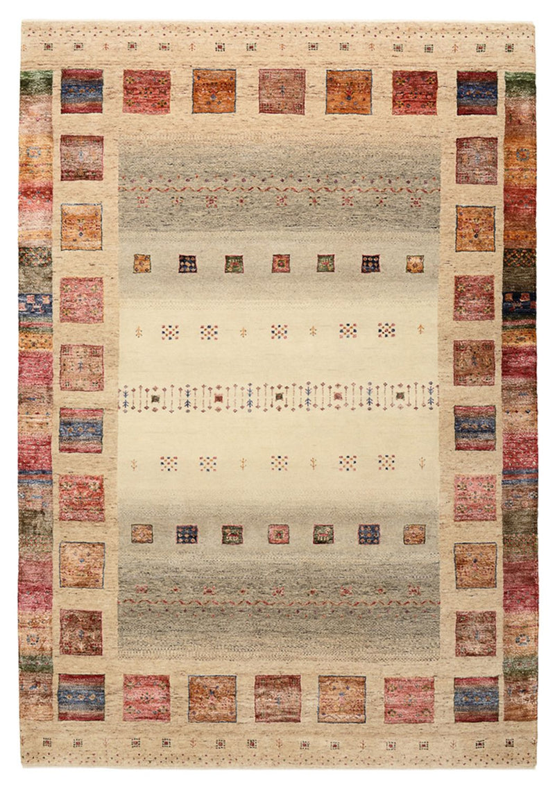 インド ロリバフト 絨毯 244x172cm - ウールラグ