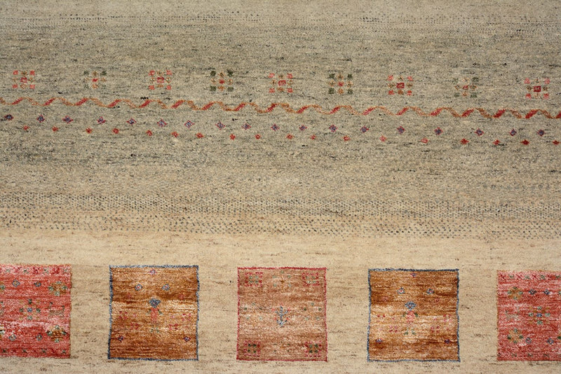 インド ロリバフト 絨毯 302x205cm - ウールラグ