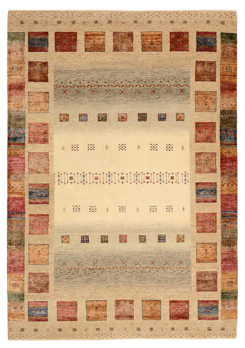 インド ロリバフト 絨毯 242x168cm - ウールラグ