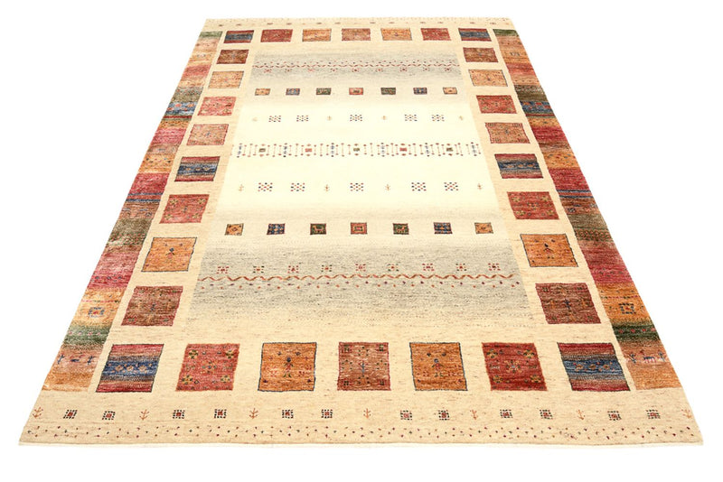 インド ロリバフト 絨毯 242x168cm - ウールラグ