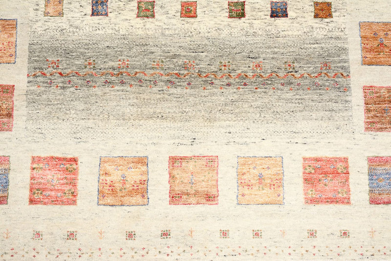 インド ロリバフト 絨毯 241x176cm - ウールラグ