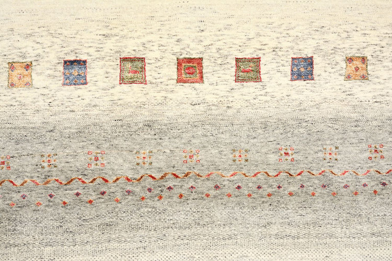 インド ロリバフト 絨毯 341x248cm - ウールラグ