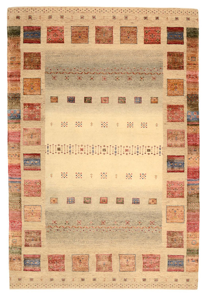 インド ロリバフト 絨毯 241x164cm - ウールラグ