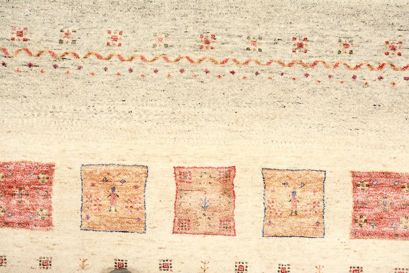 インド ロリバフト 絨毯 241x164cm - ウールラグ