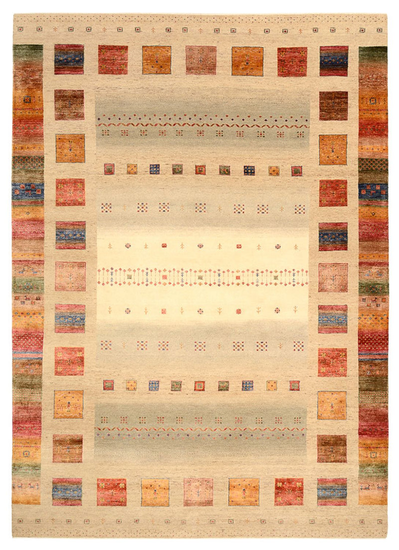 インド ロリバフト 絨毯 345x247cm - ウールラグ