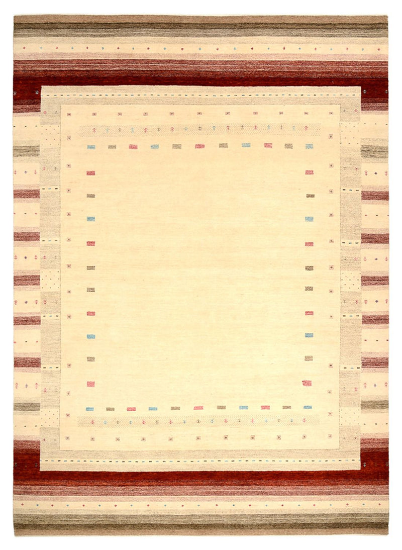 インド ロリバフト 絨毯 356x255cm - ウールラグ