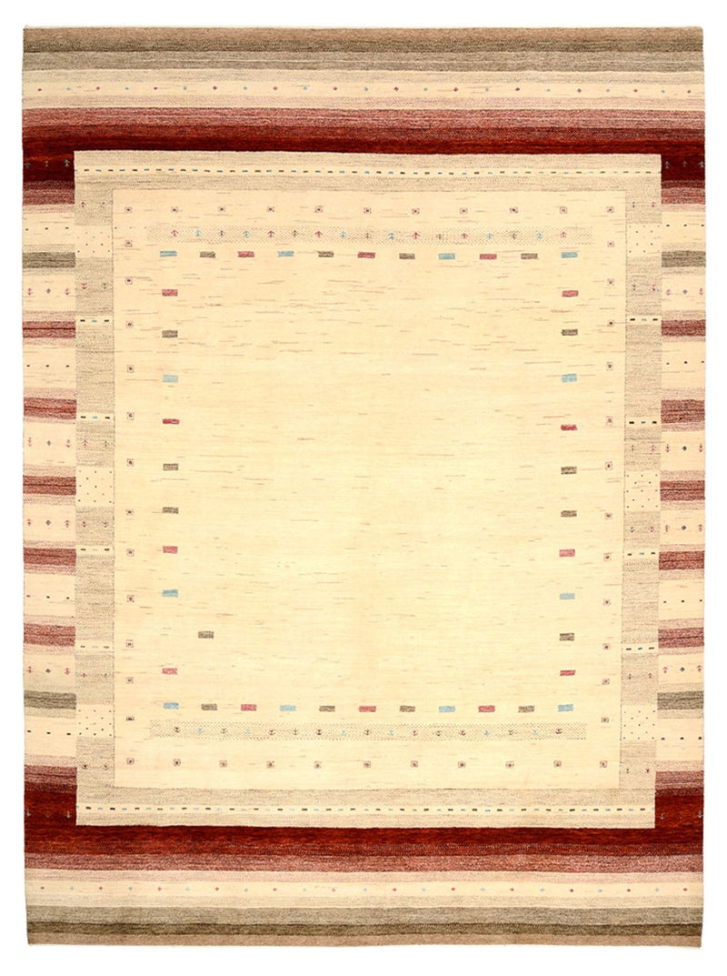 インド ロリバフト 絨毯 342x254cm - ウールラグ