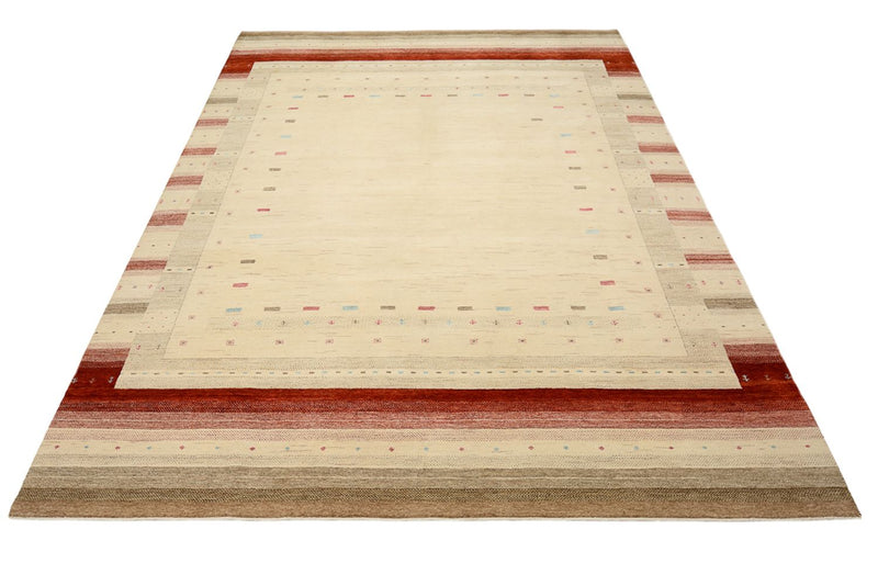 インド ロリバフト 絨毯 342x254cm - ウールラグ