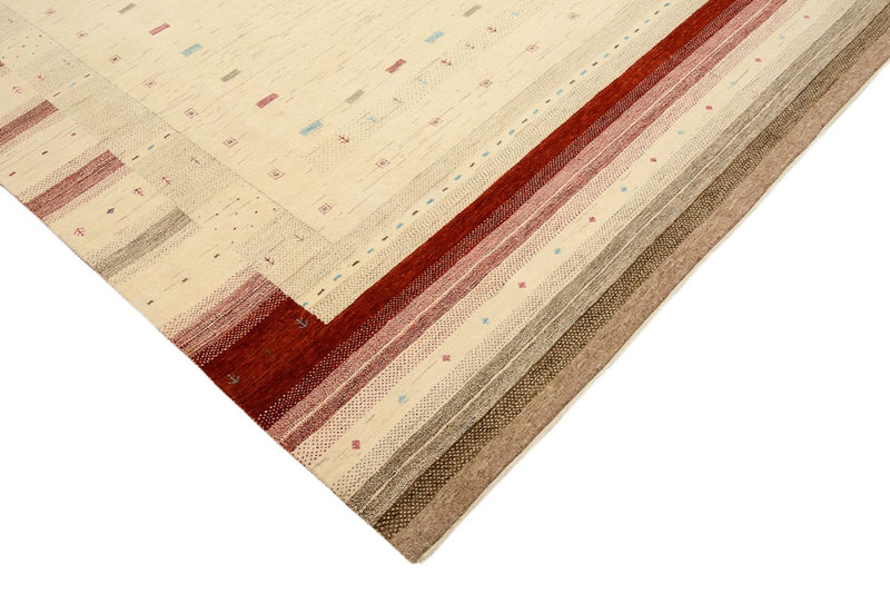 インド ロリバフト 絨毯 319x251cm - ウールラグ