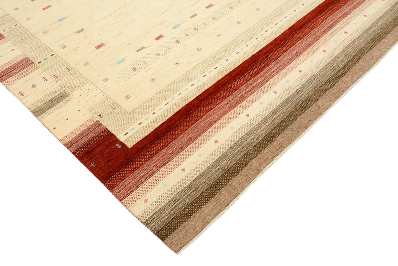 インド ロリバフト 絨毯 304x205cm - ウールラグ