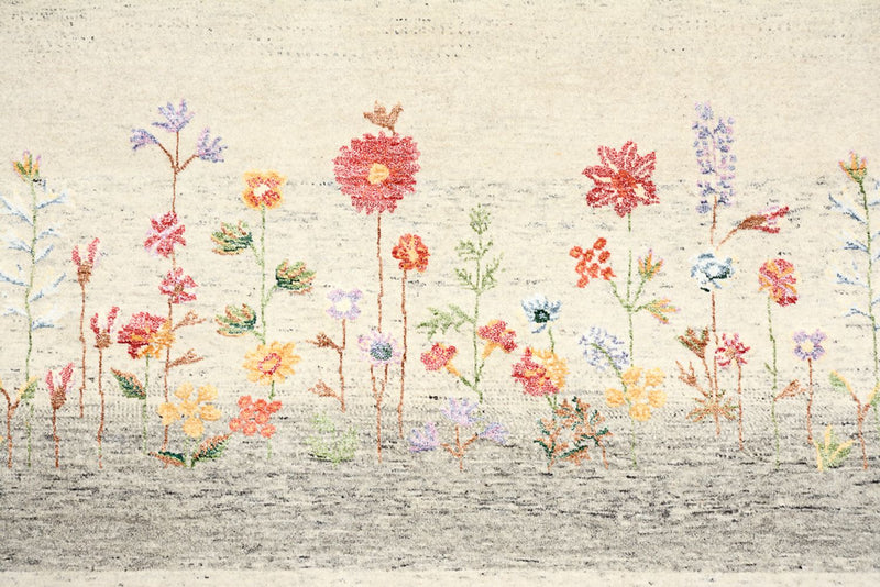 インド ロリバフト 絨毯 244x173cm - ウールラグ
