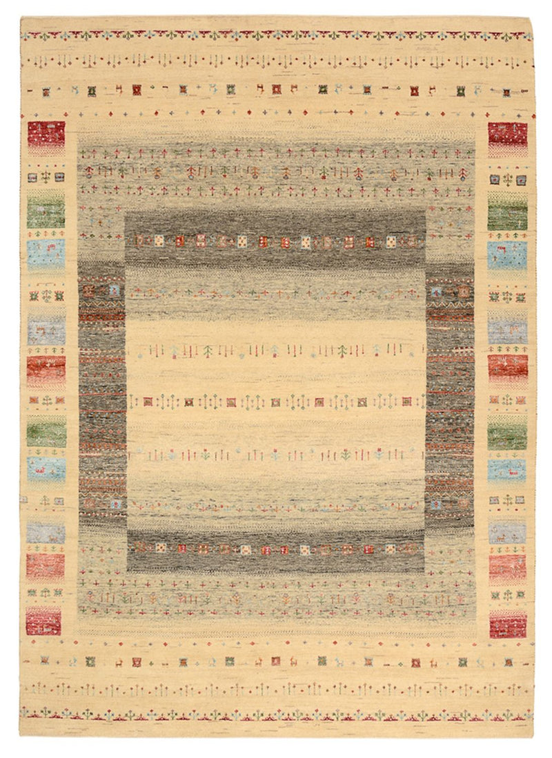 インド ロリバフト 絨毯 243x171cm - ウールラグ