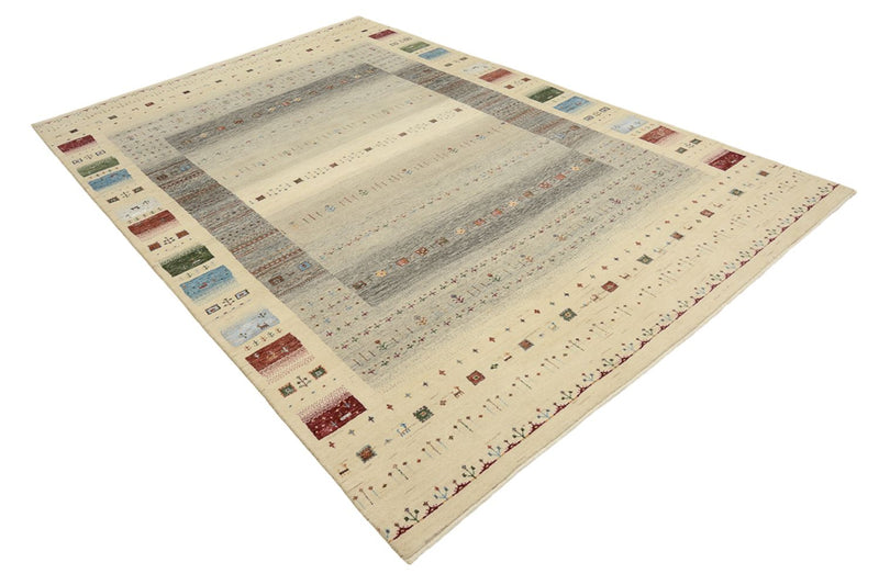 インド ロリバフト 絨毯 304x201cm - ウールラグ