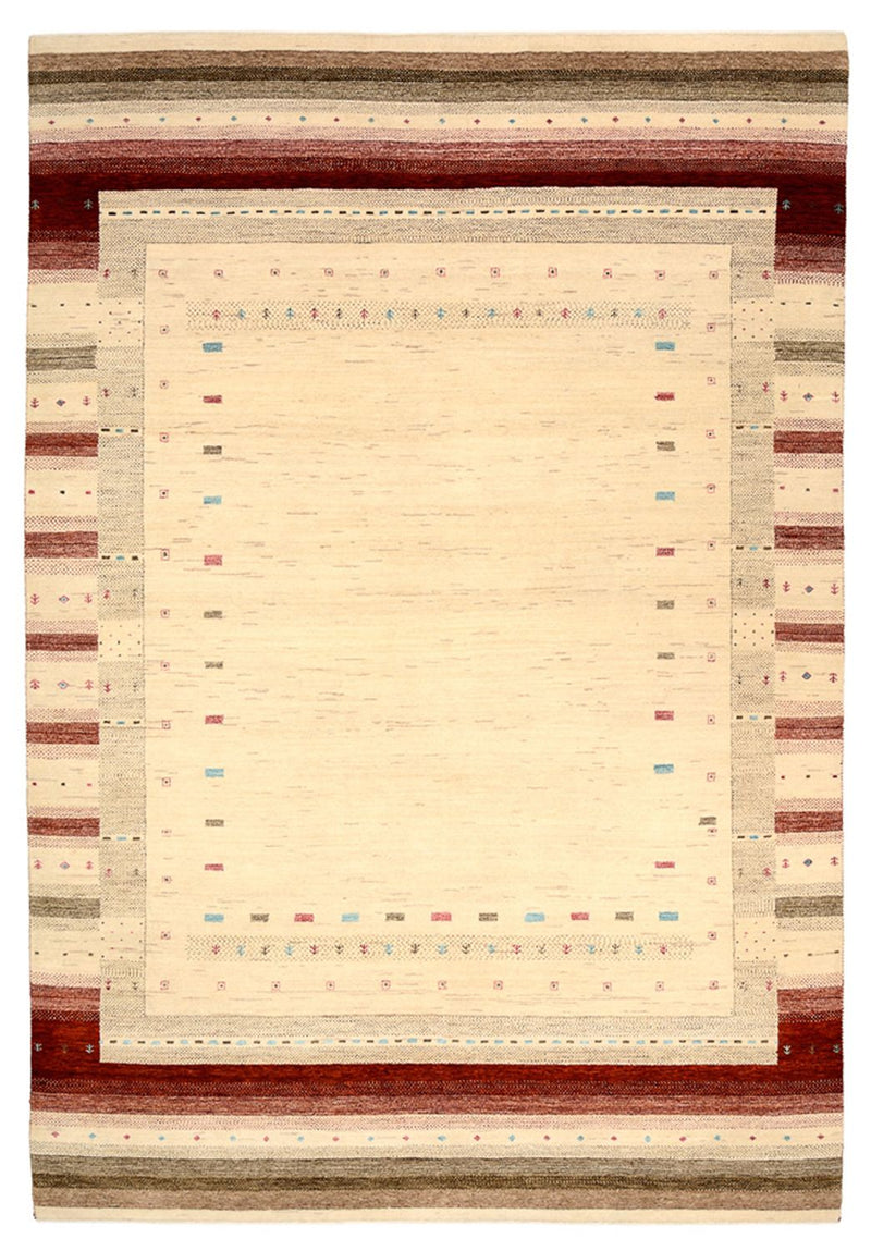 インド ロリバフト 絨毯 296x203cm - ウールラグ