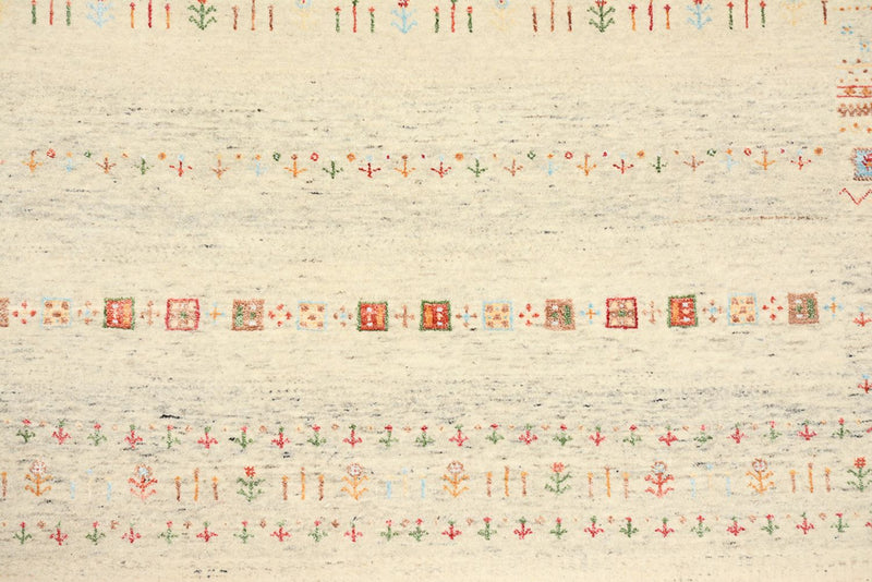 インド ロリバフト 絨毯 241x172cm - ウールラグ