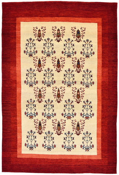 ロリバフト 絨毯 200x298cm - ペルシャウールラグ