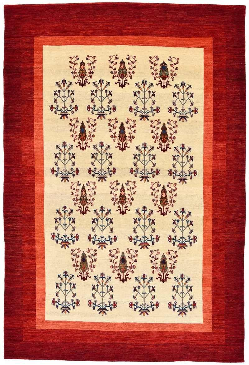 ロリバフト 絨毯 298x200cm - ペルシャウールラグ