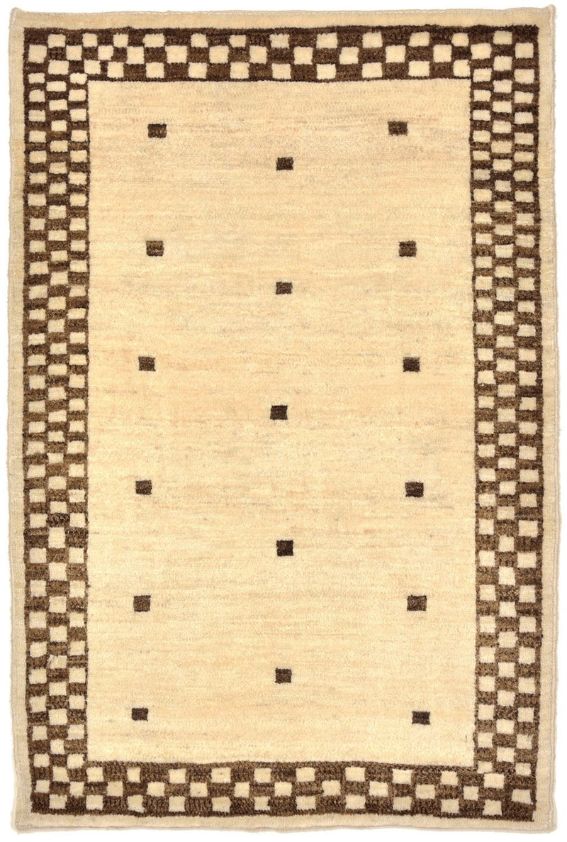 ロリバフト 絨毯 108x71cm - ペルシャウールラグ