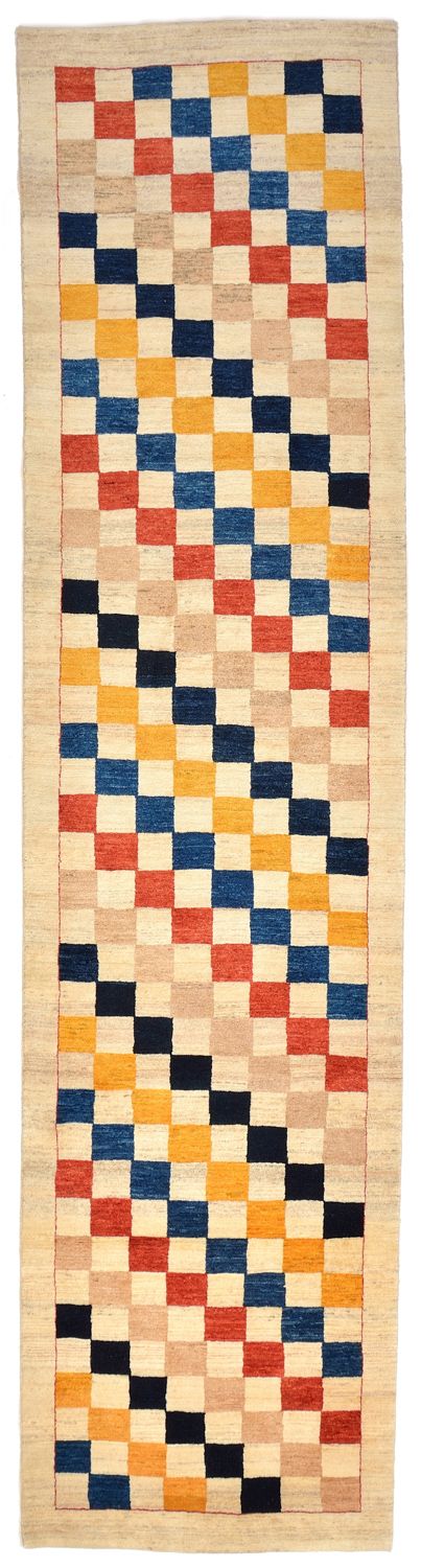 ロリバフト 絨毯 381x93cm - ペルシャウールラグ