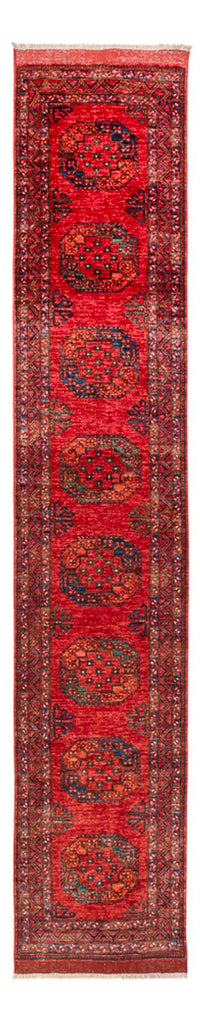 アフガン絨毯 395x75cm - オリエンタル絨毯 – product image