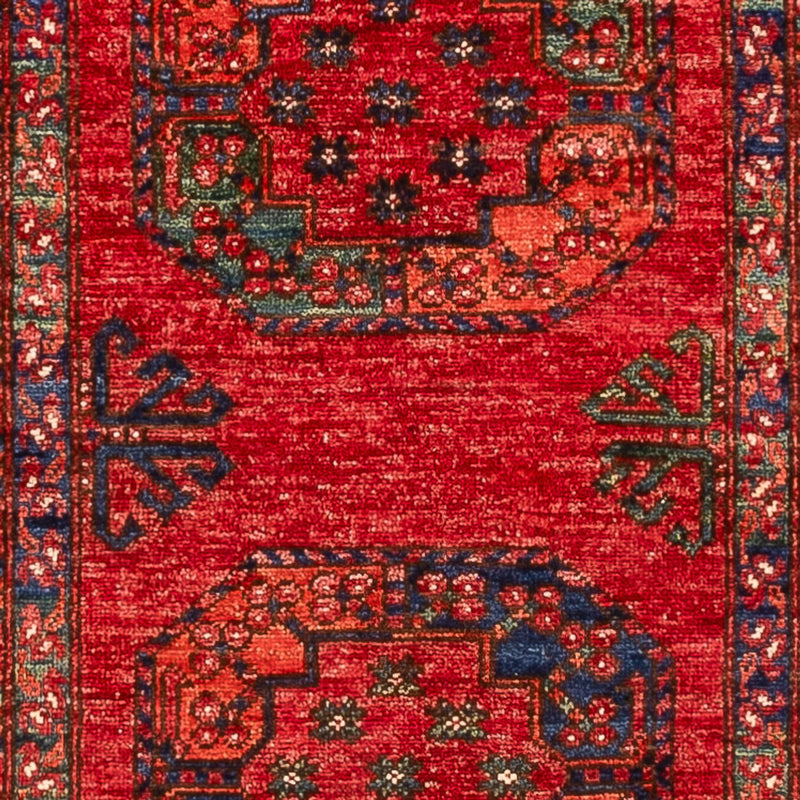 アフガン絨毯 395x75cm - オリエンタル絨毯