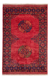 アフガン絨毯 122x182cm - オリエンタル絨毯 - 長方形 / レッド / 122 x 182 cm 長方形