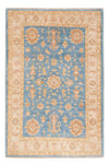 ツィーグラー絨毯 102x153cm - オリエンタル絨毯 - 長方形 / ブルー / 102 x 153 cm 長方形