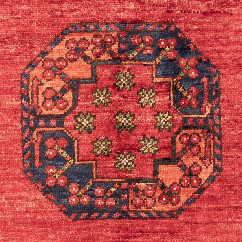 アフガン絨毯 123x83cm - オリエンタル絨毯