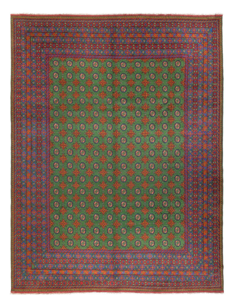 アクチェ 絨毯 393x296cm - オリエンタル絨毯