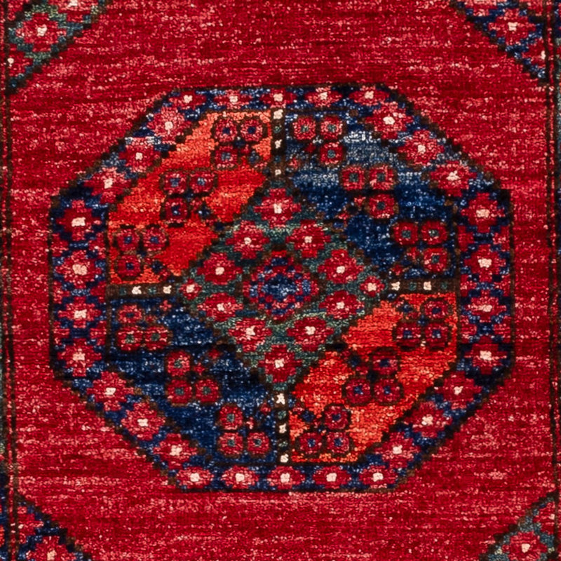 アフガン絨毯 220x87cm - オリエンタル絨毯